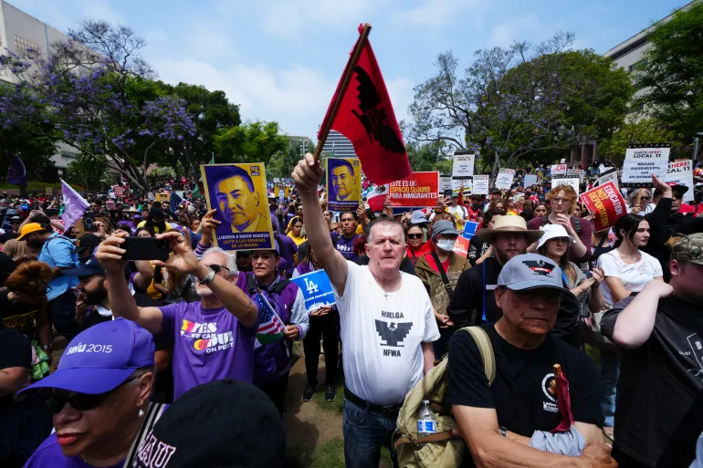 Trump Kirim 700 Marinir ke LA Bantu Garda Nasional Tangani Protes Imigran